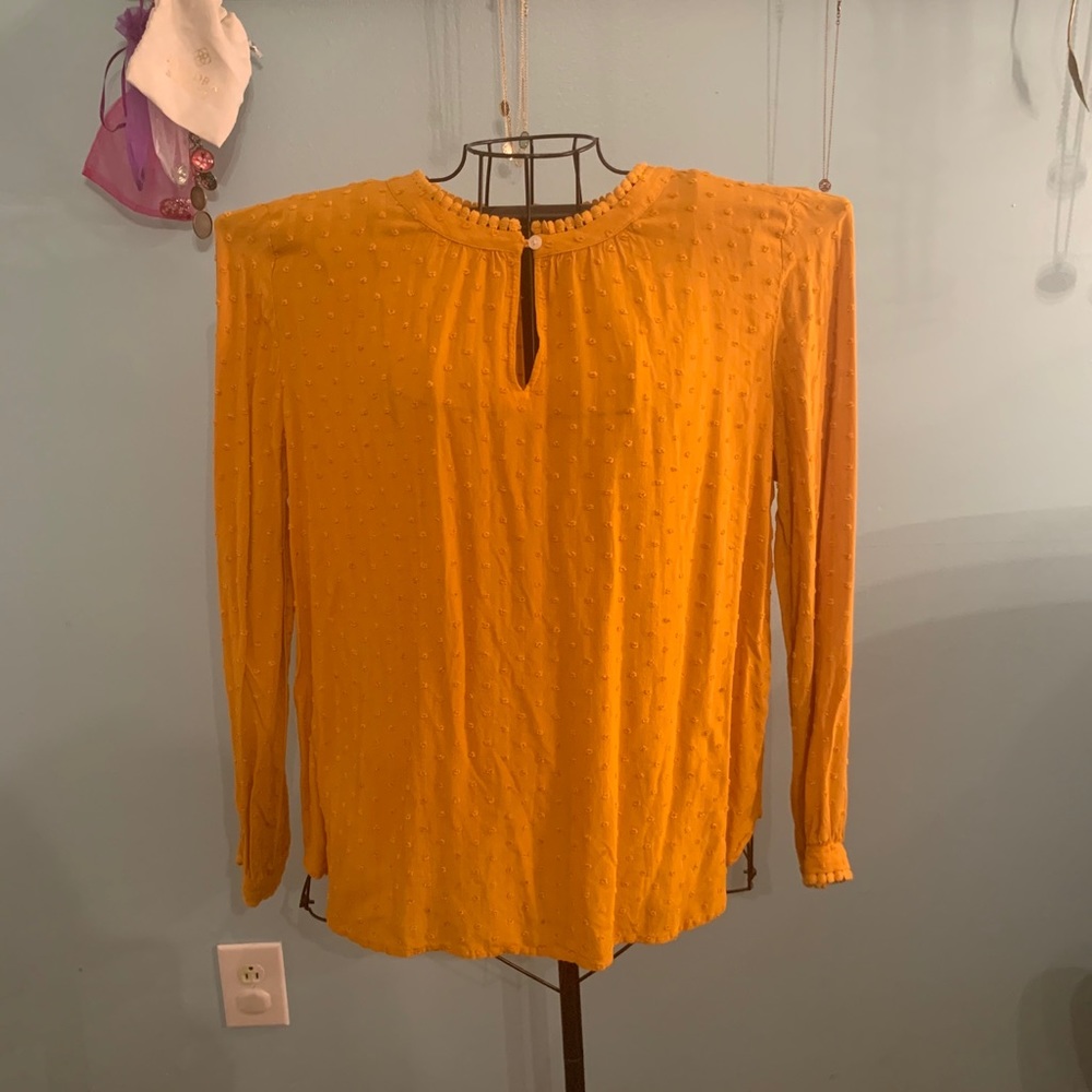 MUSTARD BLOUSE